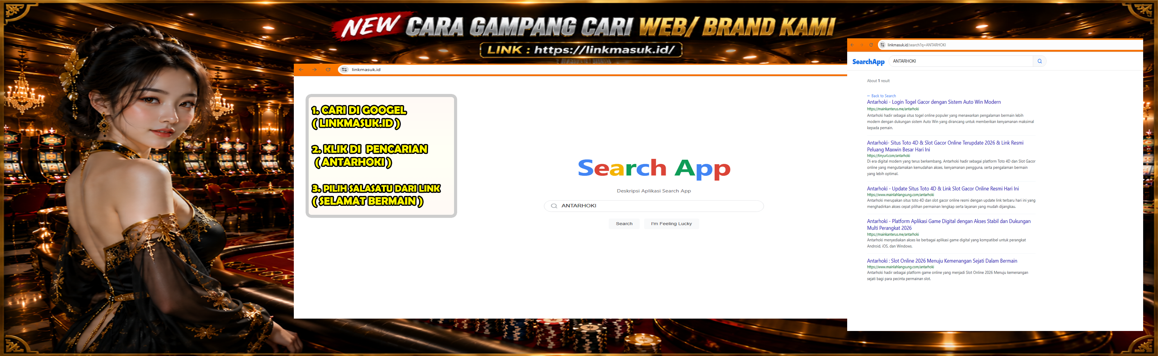 NEW CARA GAMPANG CARI WEB/ BRAND KAMI
